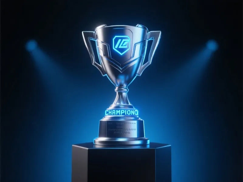 英雄联盟全球总决赛奖杯