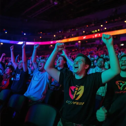 热情的电竞粉丝