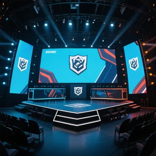 宏大的电竞舞台