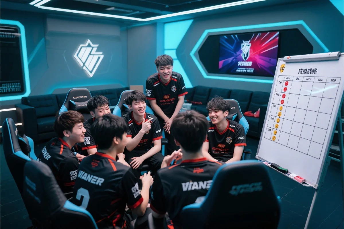电竞团队战术复盘