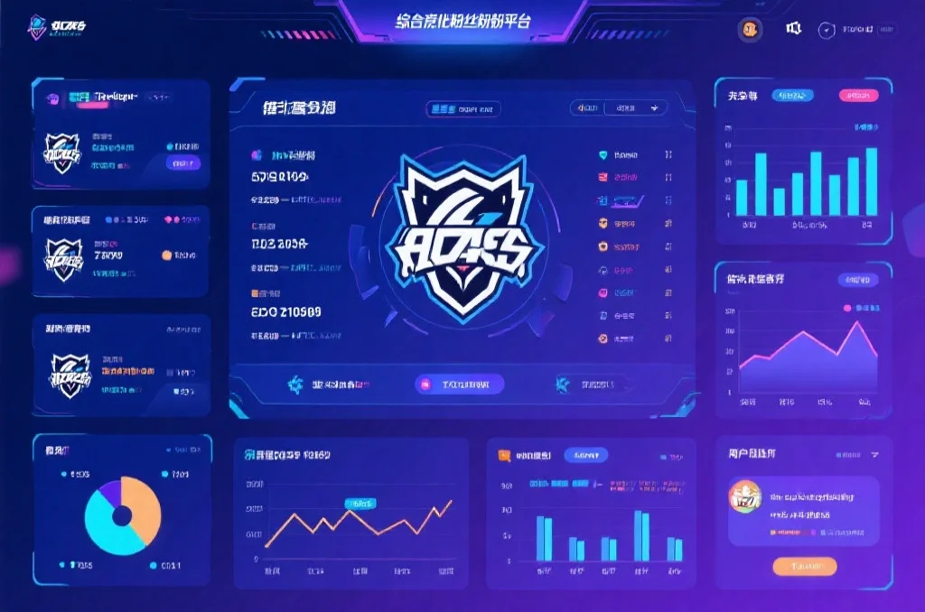 电竞赛事信息与互动平台界面